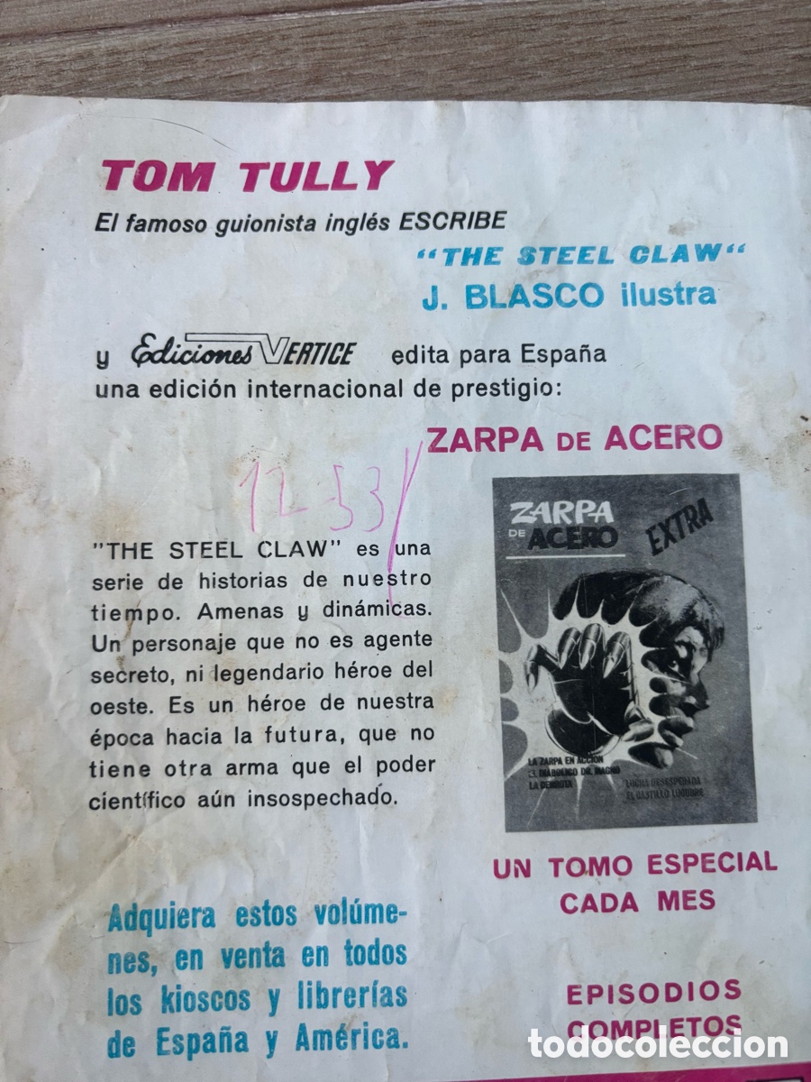 C&oacute;mics: V&Eacute;RTICE GRAPA JOHNNY JAGUAR COLECCI&Oacute;N COMPLETA 14 N&Uacute;MEROS - Foto 16