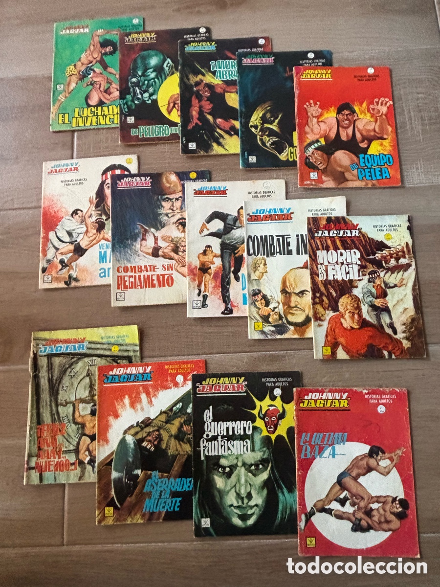 C&oacute;mics: V&Eacute;RTICE GRAPA JOHNNY JAGUAR COLECCI&Oacute;N COMPLETA 14 N&Uacute;MEROS - Foto 1