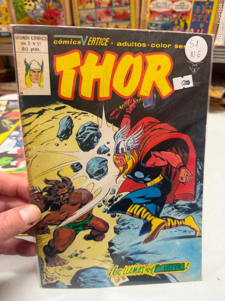 C&oacute;mics: THOR EDITORIAL VERTICE NUMERO 51 - Foto 1