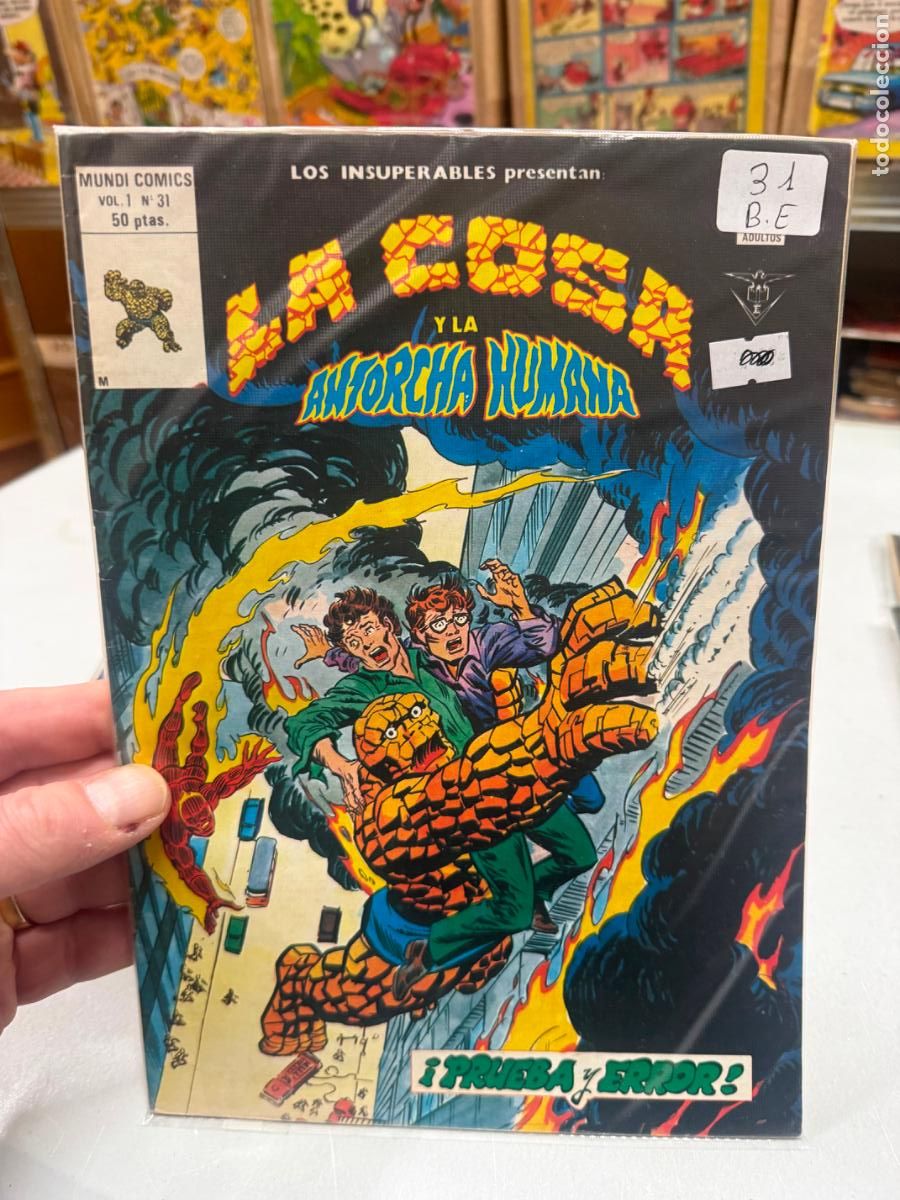C&oacute;mics: LOS INSUPERABLES EDITORIAL VERTICE NUMERO 31 - Foto 1