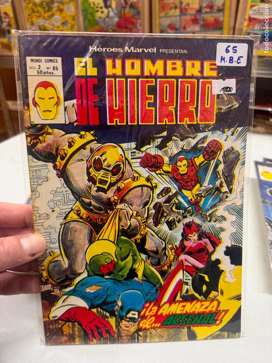 C&oacute;mics: HEROES MARVEL EDITORIAL VERTICE NUMERO 65 - Foto 1