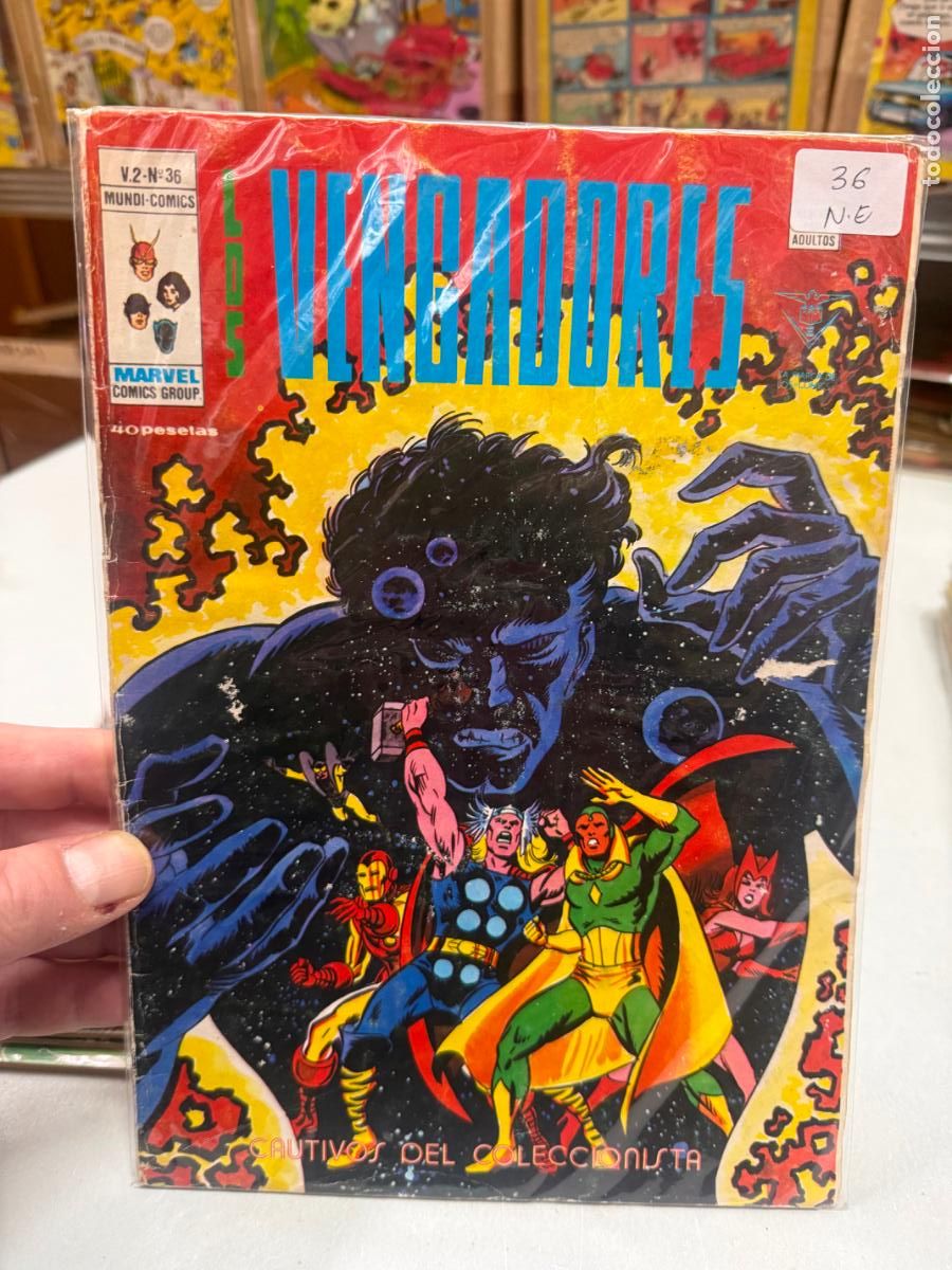 C&oacute;mics: LOS VENGADORES EDITORIAL VERTICE NUMERO 36 - Foto 1