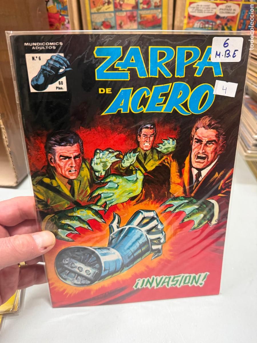 C&oacute;mics: ZARPA DE ACERO EDITORIAL VERTICE NUMERO 6 - Foto 1