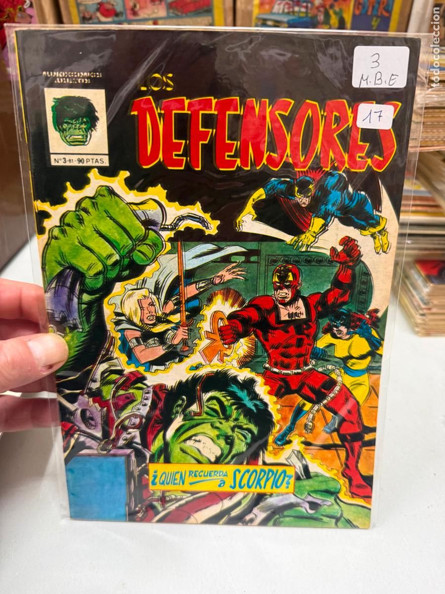 C&oacute;mics: LOS DEFENSORES EDITORIAL VERTICE NUMERO 3 - Foto 1