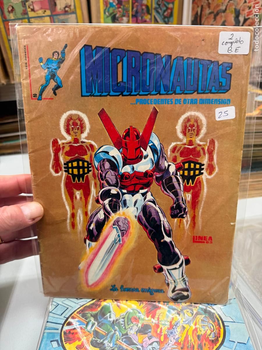 C&oacute;mics: LOS MICRONAUTAS EDITORIAL VERTICE NUMERO 2 - Foto 1