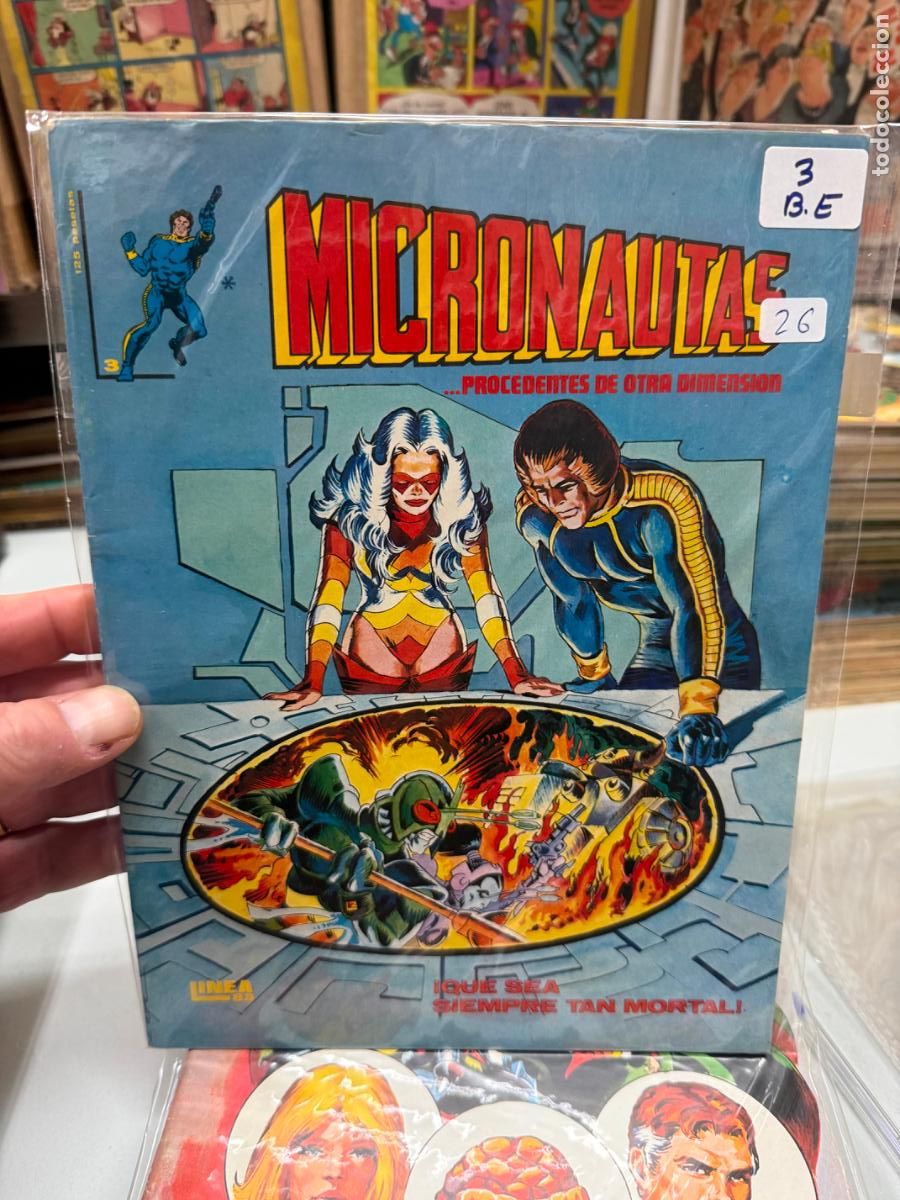 C&oacute;mics: LOS MICRONAUTAS EDITORIAL VERTICE NUMERO 3 - Foto 1