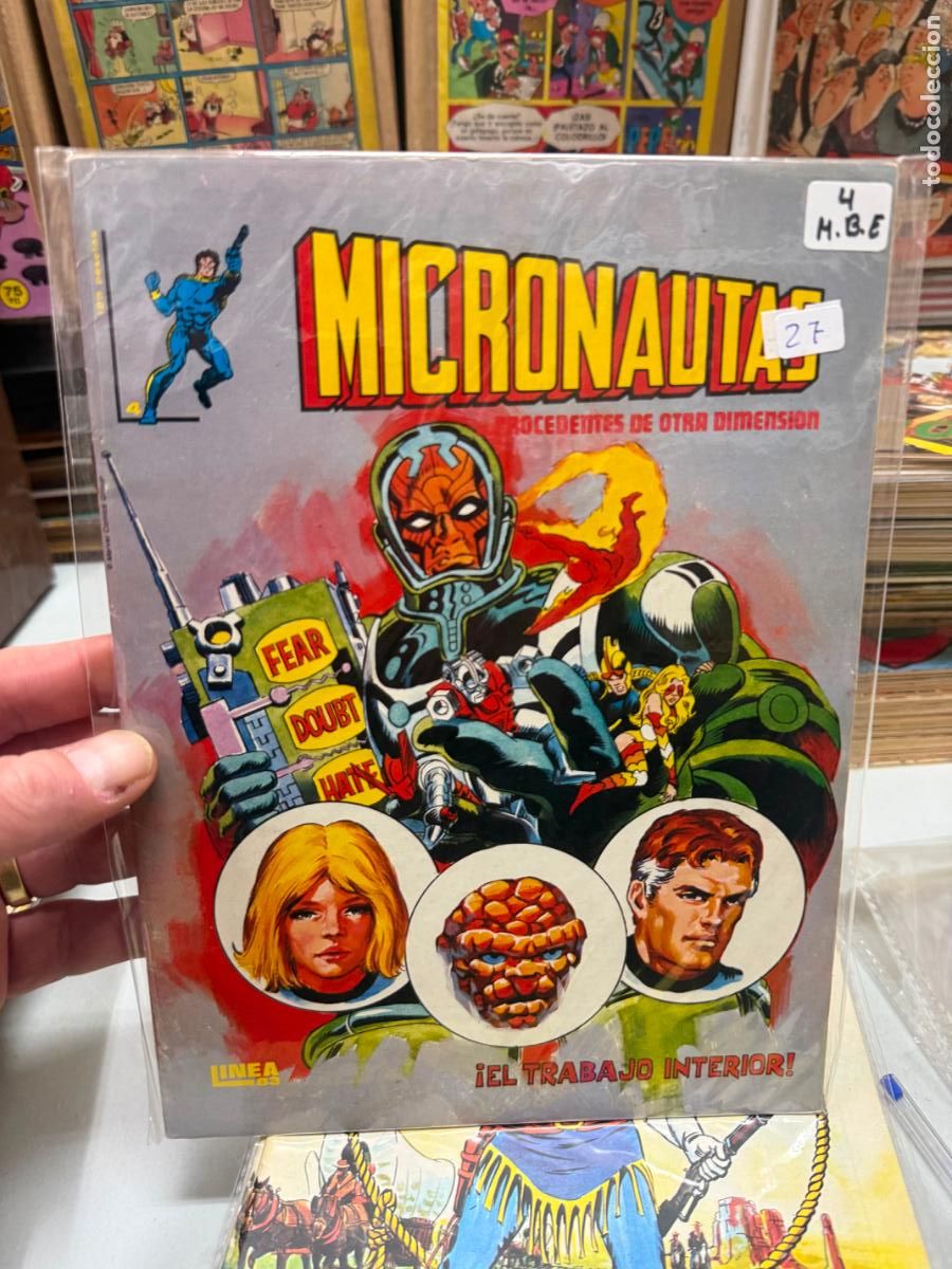 C&oacute;mics: LOS MICRONAUTAS EDITORIAL VERTICE NUMERO 4 - Foto 1