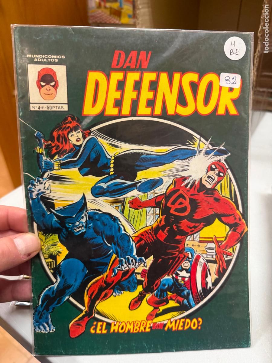 C&oacute;mics: DAN DEFENSOR EDITORIAL VERTICE NUMERO 4 - Foto 1