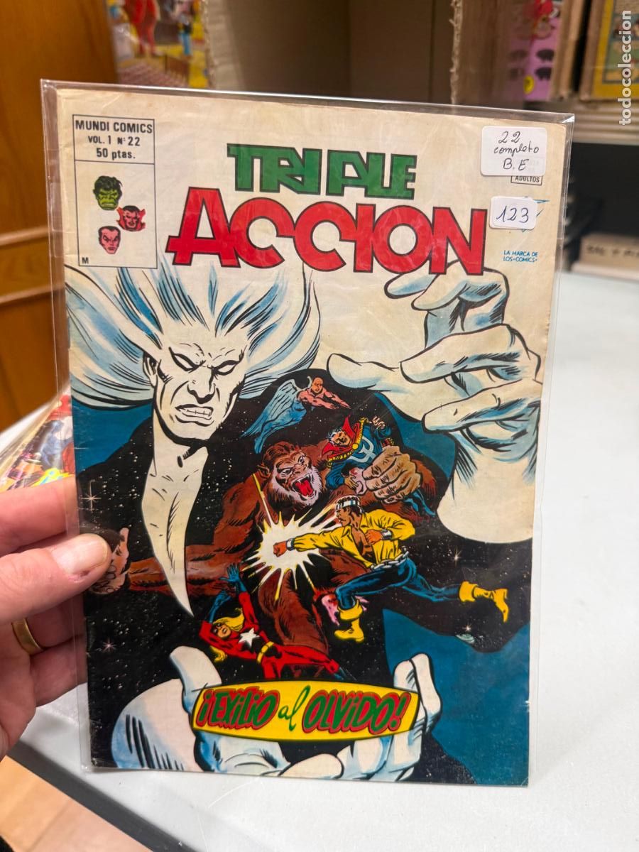 C&oacute;mics: TRIPLE ACCION EDITORIAL VERTICE NUMERO 22 - Foto 1