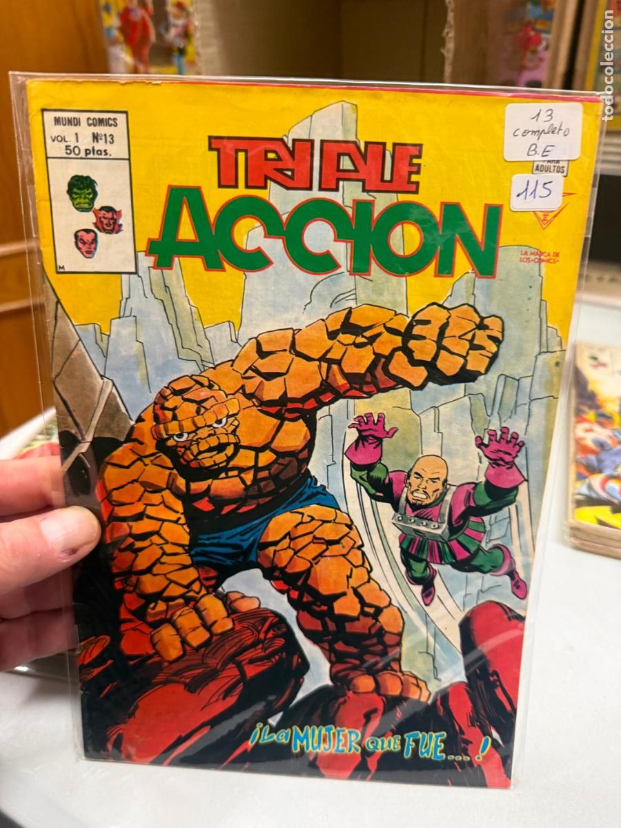 C&oacute;mics: TRIPLE ACCION EDITORIAL VERTICE NUMERO 13 - Foto 1