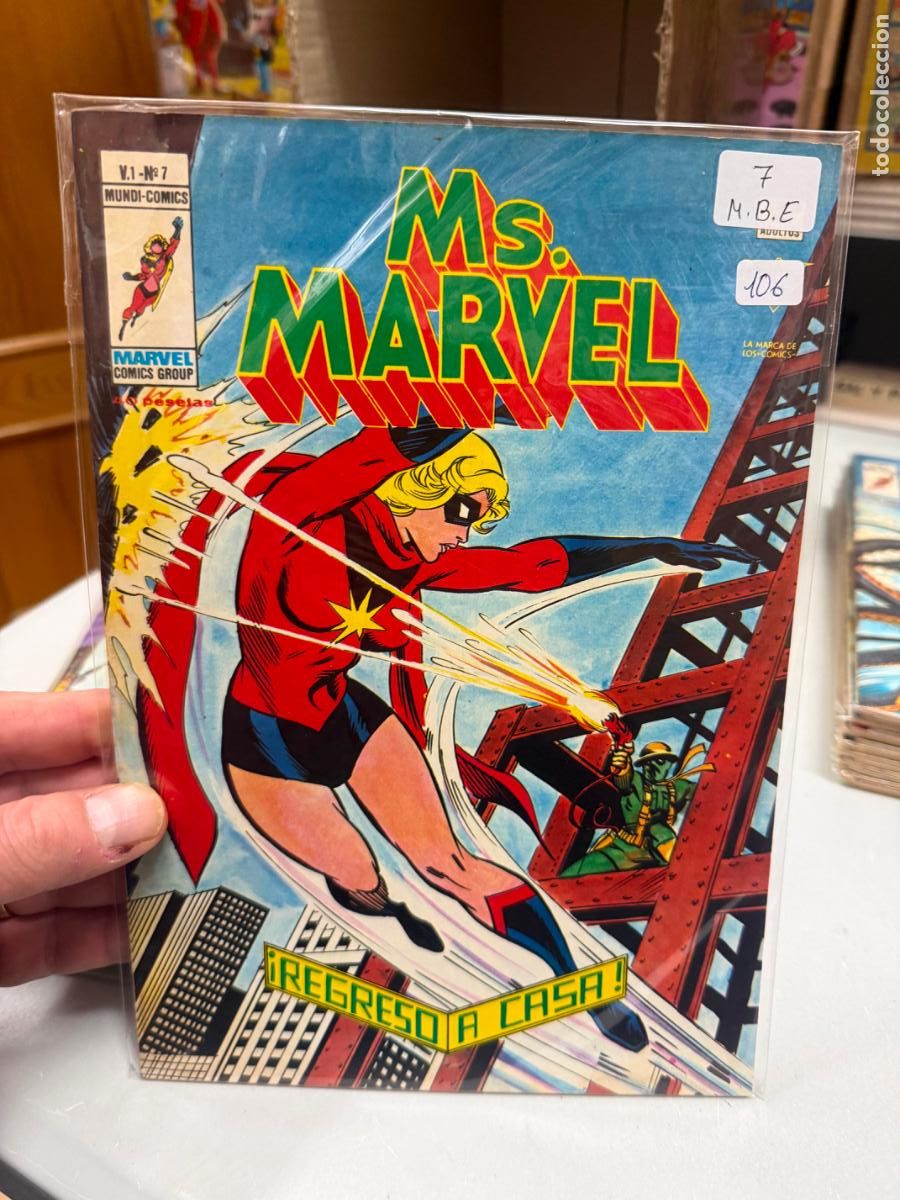 C&oacute;mics: Ms. MARVEL EDITORIAL VERTICE NUMERO 7 - Foto 1