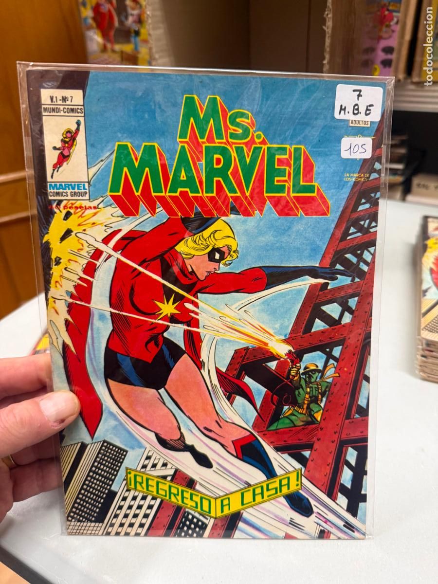 C&oacute;mics: Ms. MARVEL EDITORIAL VERTICE NUMERO 7 - Foto 1