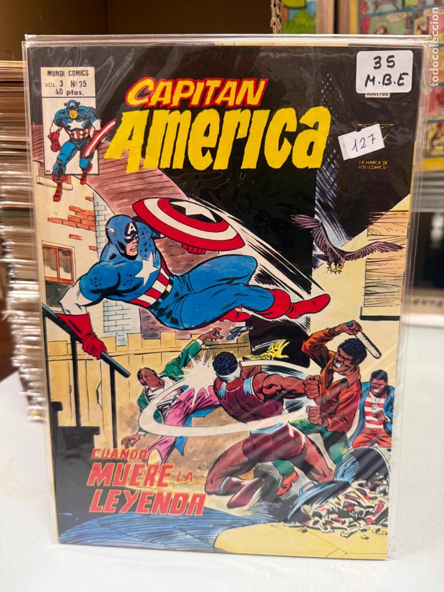 C&oacute;mics: CAPITAN AMERICA EDITORIAL VERTICE NUMERO 35 - Foto 1