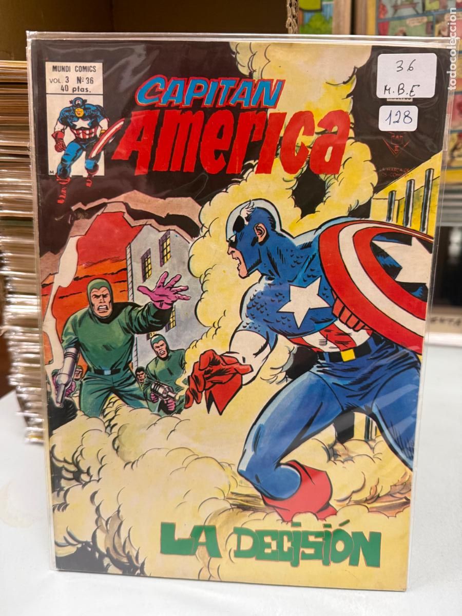 C&oacute;mics: CAPITAN AMERICA EDITORIAL VERTICE NUMERO 36 - Foto 1