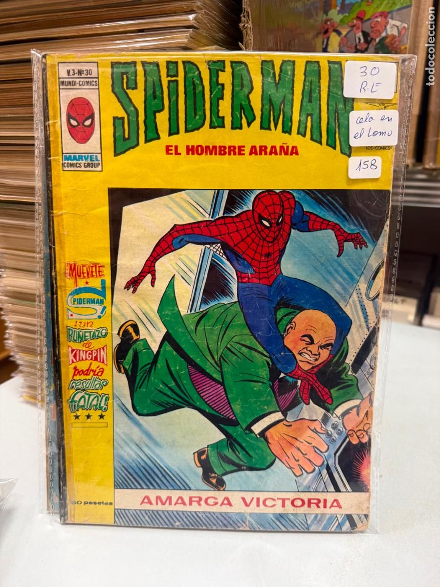 C&oacute;mics: SPIDERMAN EDITORIAL VERTICE NUMERO 30 MAL ESTADO - Foto 1
