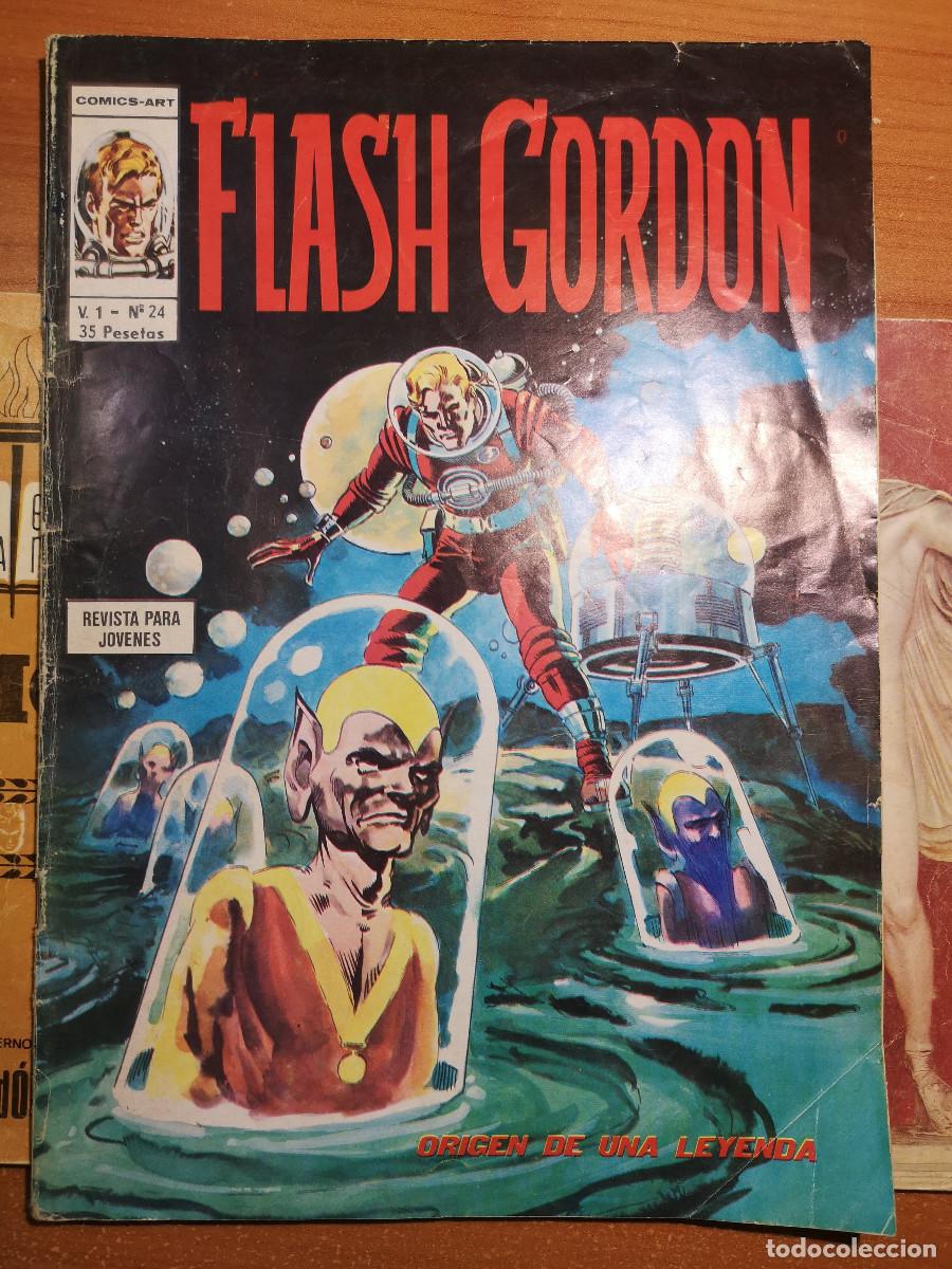 C&oacute;mics: Comic Flash Gordon Vol. 1 n&ordm; 24 Editorial V&eacute;rtice (1974) - Foto 1