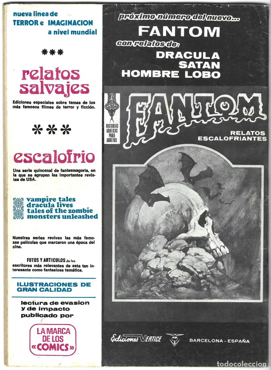 C&oacute;mics: FANTOM n&ordm; 8 (Vertice V.2 1975) - Foto 2
