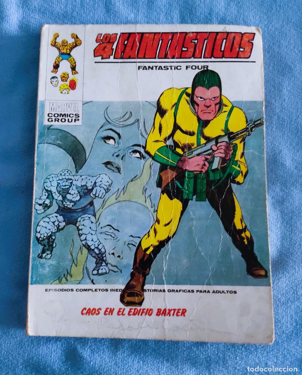 C&oacute;mics: LOS 4 FANTASTICOS N&ordm; 50 CAOS EN EL EDIFICIO BAXTER EDICIONES VERTICE TACO COMPLETO - Foto 1