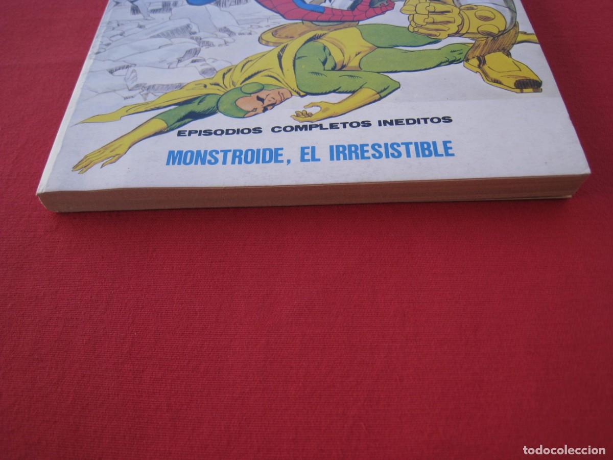 C&oacute;mics: SUPER HEROES PRESENTA : SPIDERMAN Y LA VISION - N&ordm; 10 -MONSTROIDE EL IRRESISTIBLE-EDICIONES VERTICE. - Foto 2