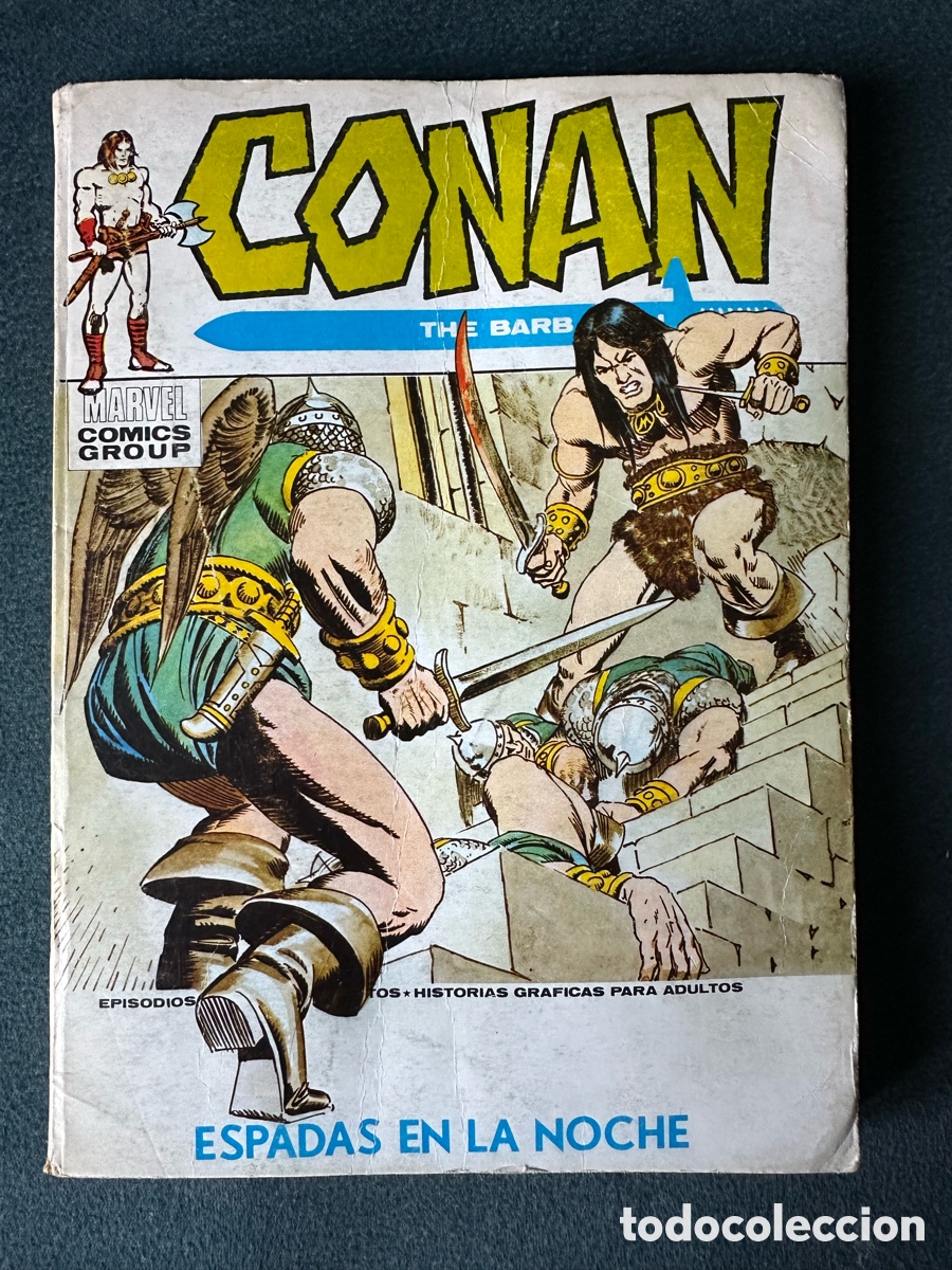 C&oacute;mics: EDICIONES VERTICE MARVEL TACO N&ordm; 12 CONAN - ESPADAS EN LA NOCHE - Foto 1