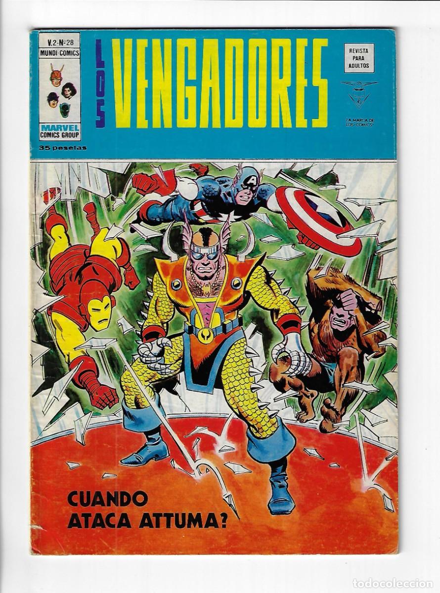 C&oacute;mics: V&eacute;rtice. Los vengadores Vol2. 28. - Foto 1