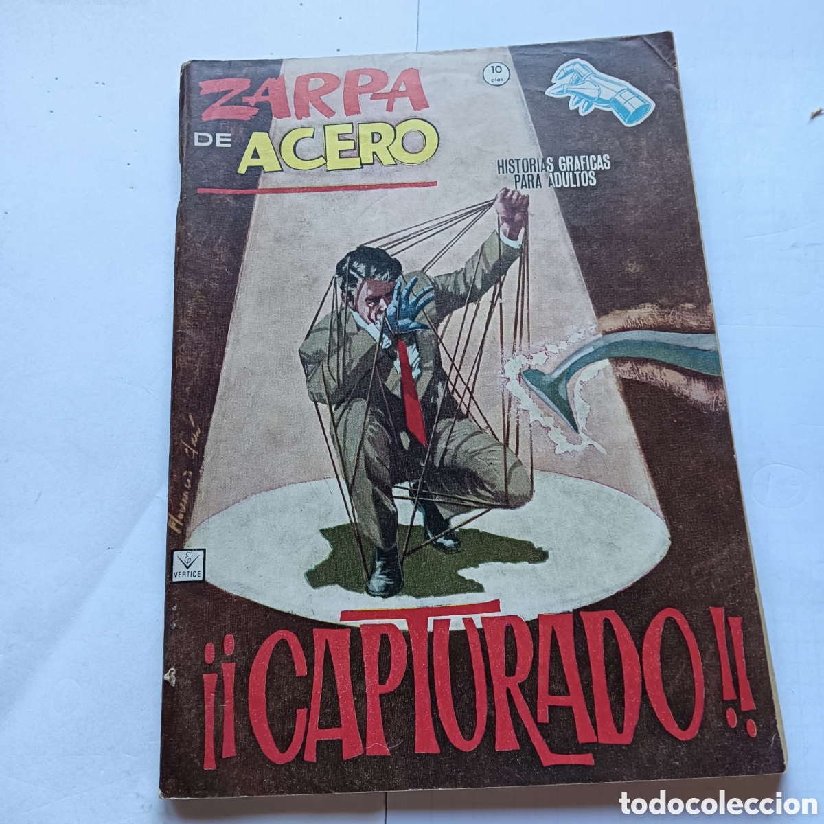 C&oacute;mics: ZARPA DE ACERO N&Uacute;M 16 GRAPA V&Eacute;RTICE - Foto 1