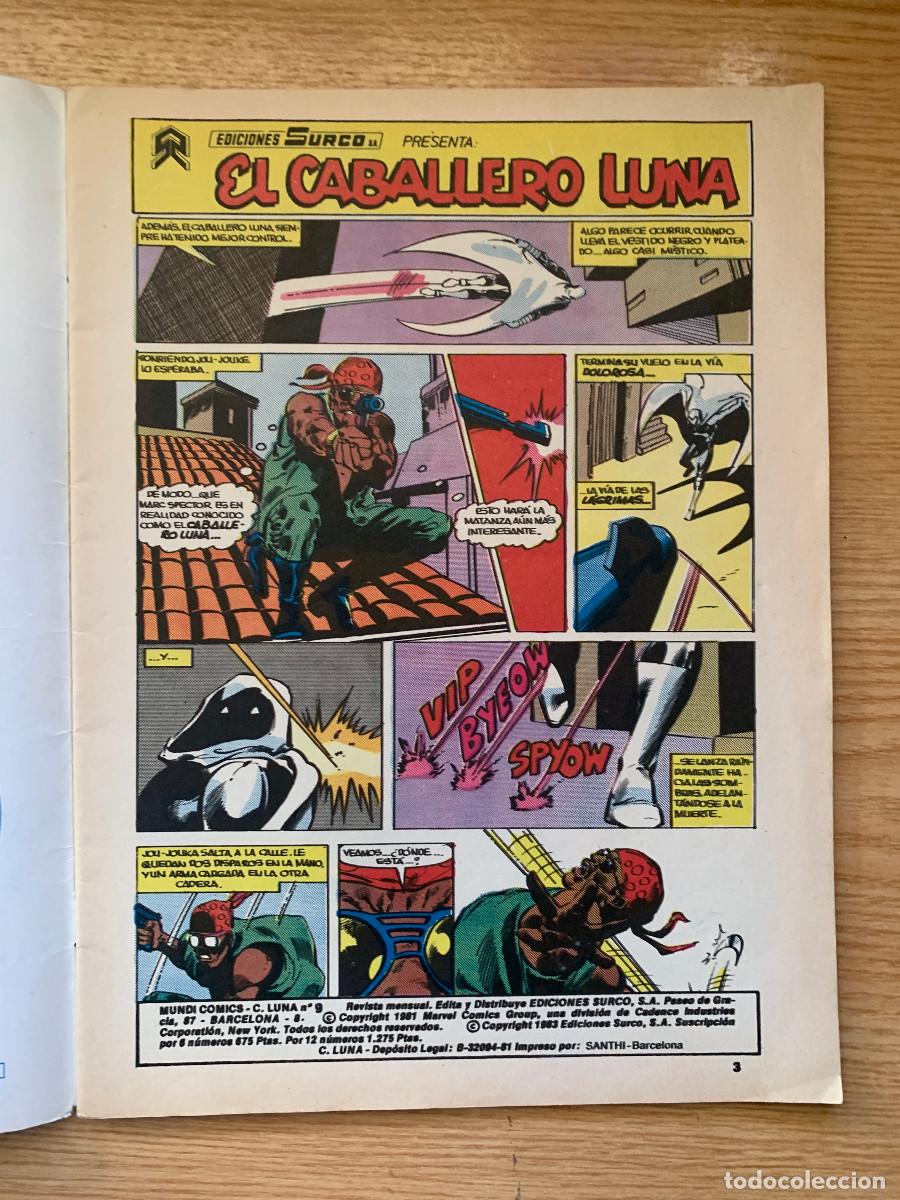 C&oacute;mics: Caballero Luna n&ordm; 9 - Surco - Foto 4