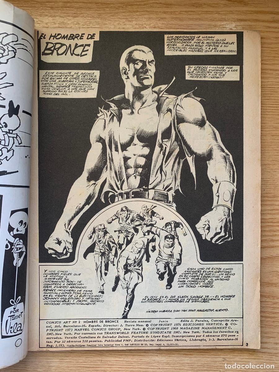 C&oacute;mics: El Hombre de Bronce n&ordm; 2 - D2 Doc Savage - Foto 3