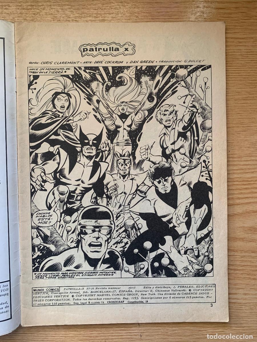 C&oacute;mics: Patrulla X Volumen 3 n&ordm; 26 - Foto 3