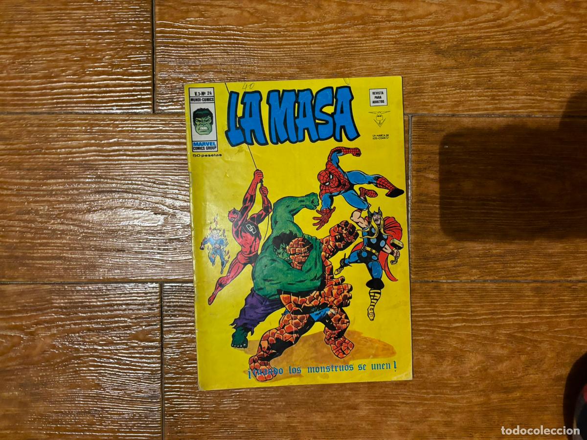 C&oacute;mics: LA MASA N&ordm; 24 VOLUMEN 3 EDICIONES VERTICE - Foto 1