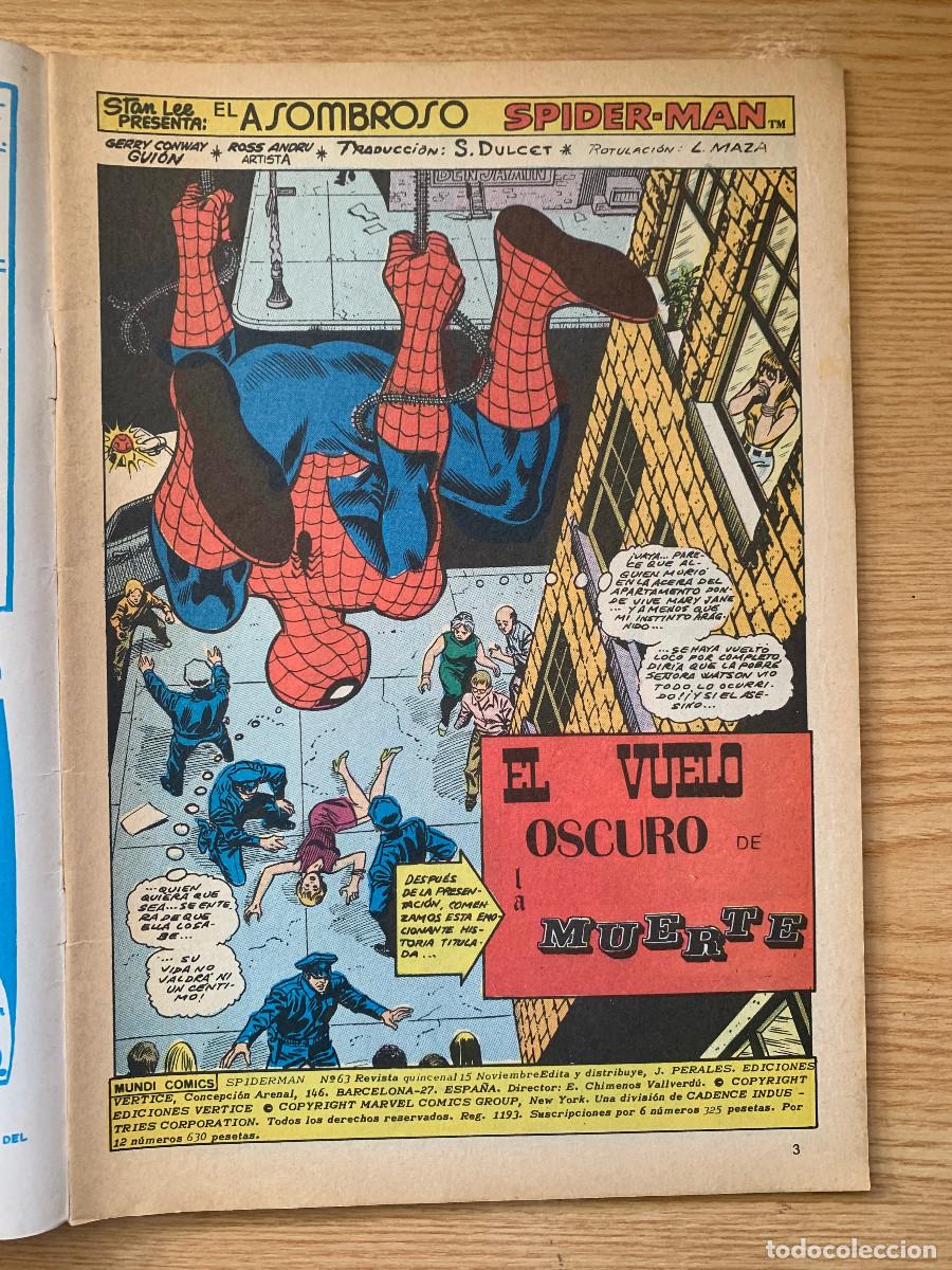 C&oacute;mics: Spiderman Volumen 3 n&ordm; 63 - D2 Excelente Estado / SIn Uso - Foto 4