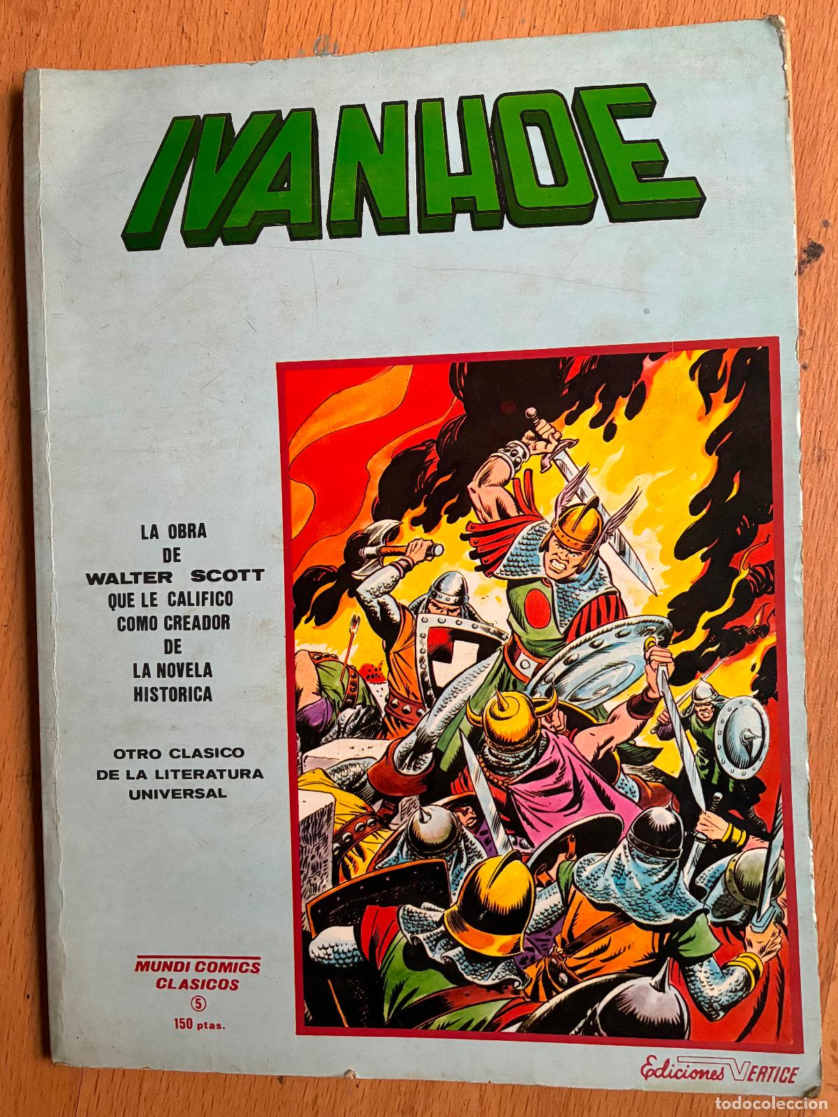 C&oacute;mics: COMIC IVANHOE, MUNDO COMICS, VERTICE - Foto 1