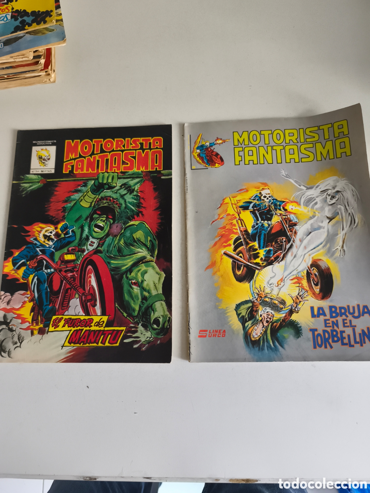 C&oacute;mics: 2 antiguos comics Motorista Fantasma - Foto 1