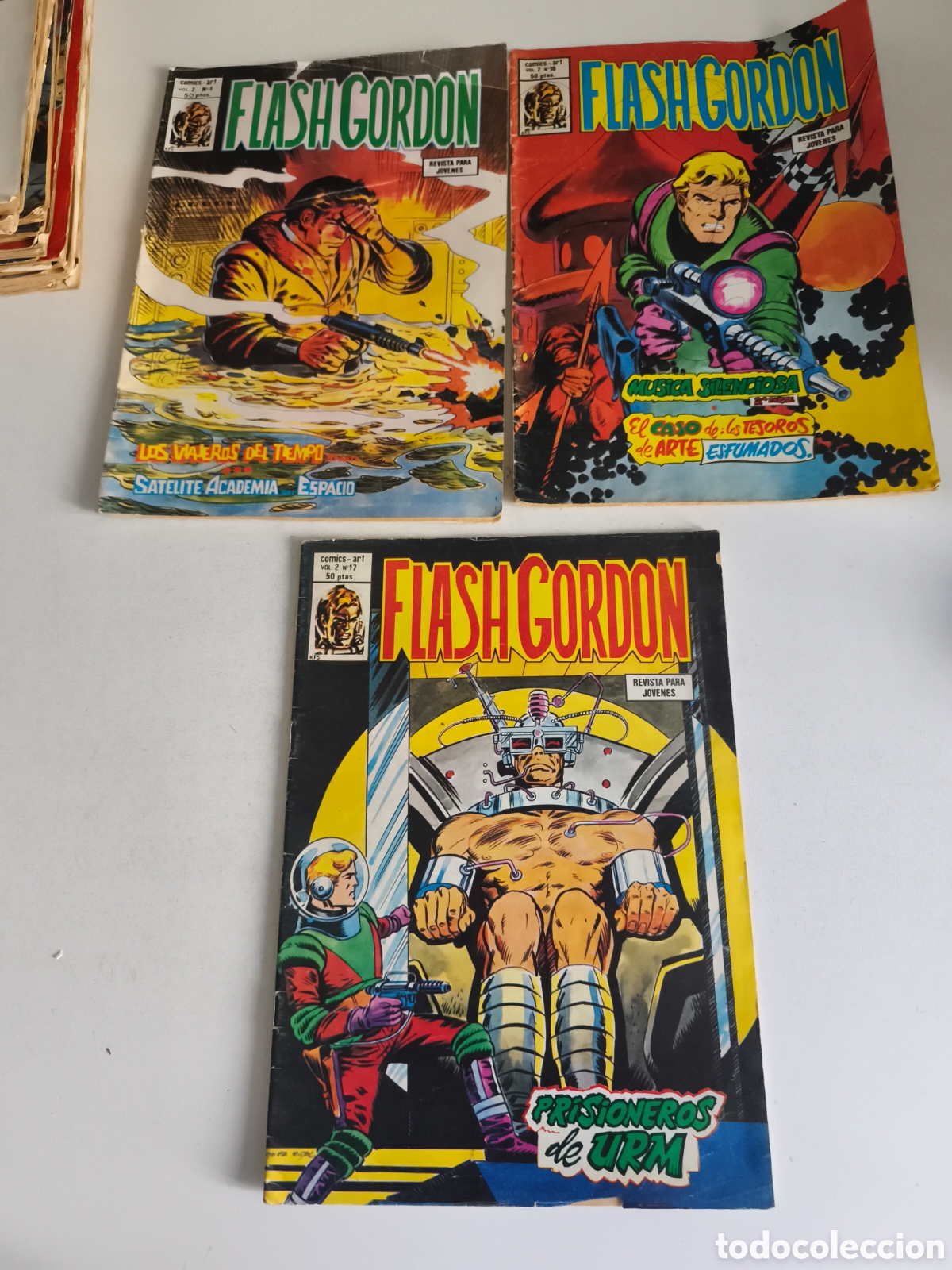 C&oacute;mics: 3 antiguos comics Flash Gordon - Foto 1
