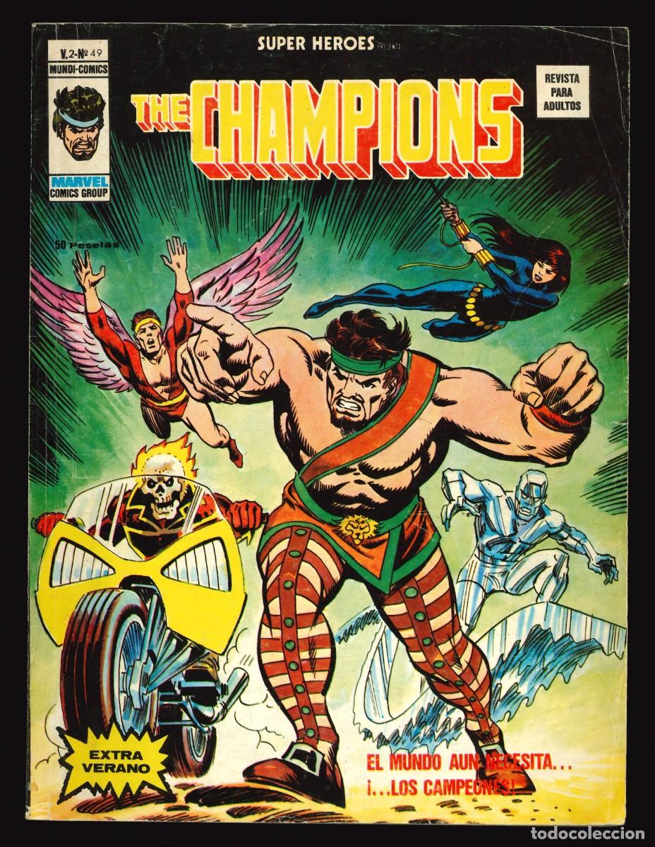 C&oacute;mics: SUPER H&Eacute;ROES (V.2) - EDICIONES V&Eacute;RTICE / N&Uacute;MERO 49 (EXTRA VERANO) - Foto 1
