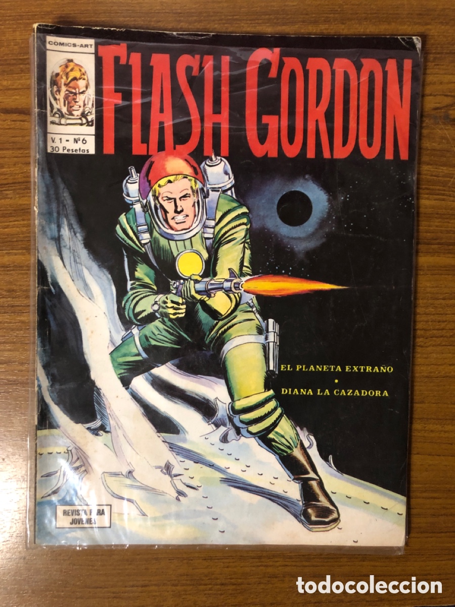 C&oacute;mics: FLASH GORDON,N&Uacute;MERO 6,(EDITORIAL V&Eacute;RTICE) - Foto 1