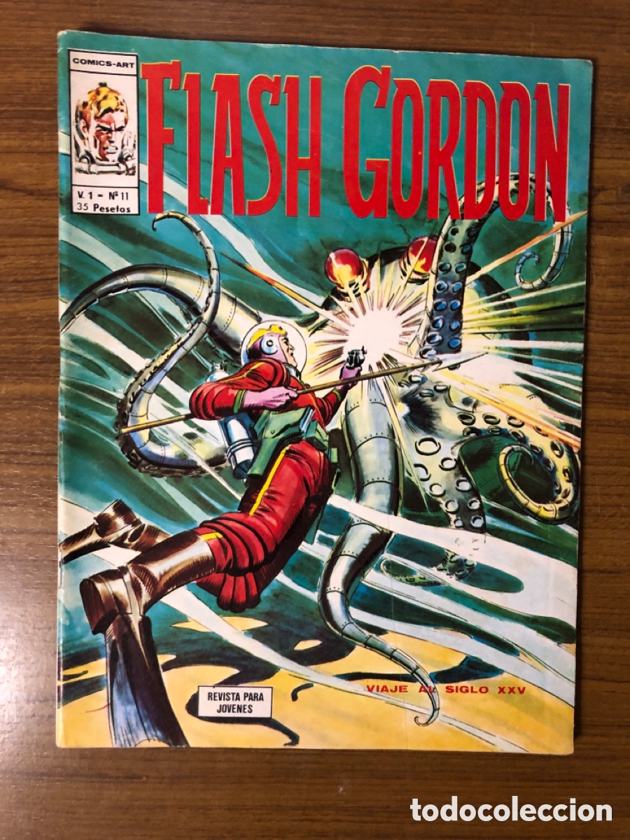 C&oacute;mics: FLASH GORDON,N&Uacute;MERO 11,(EDITORIAL V&Eacute;RTICE) - Foto 1