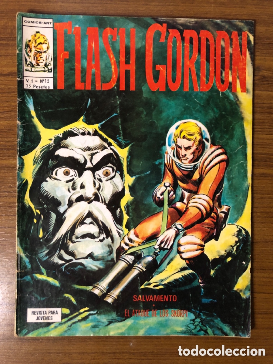 C&oacute;mics: FLASH GORDON,N&Uacute;MERO 15,(EDITORIAL V&Eacute;RTICE) - Foto 1