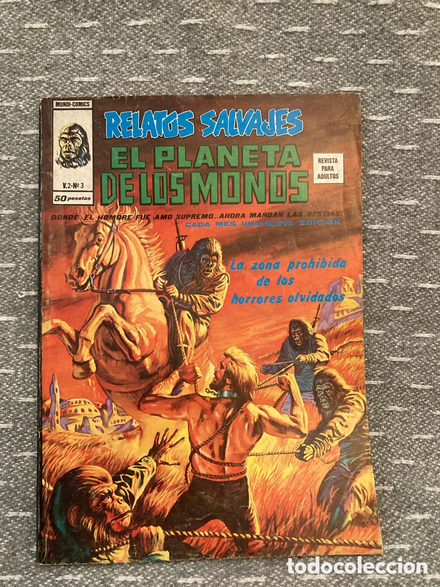 C&oacute;mics: Comics Relatos Salvajes El Planeta De Los Monos - Foto 1