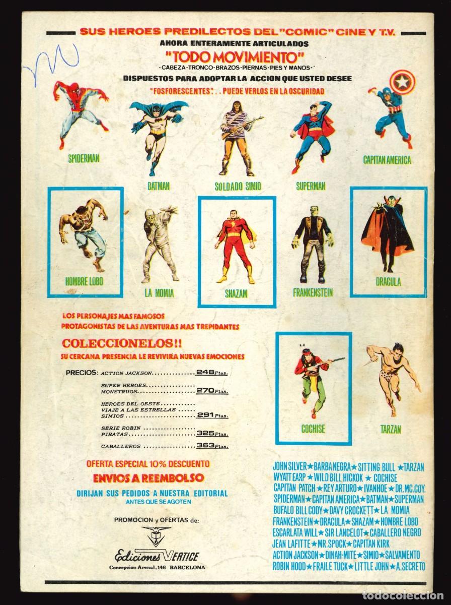 C&oacute;mics: SUPER H&Eacute;ROES (V.2) - EDICIONES V&Eacute;RTICE / N&Uacute;MERO 61 - Foto 2