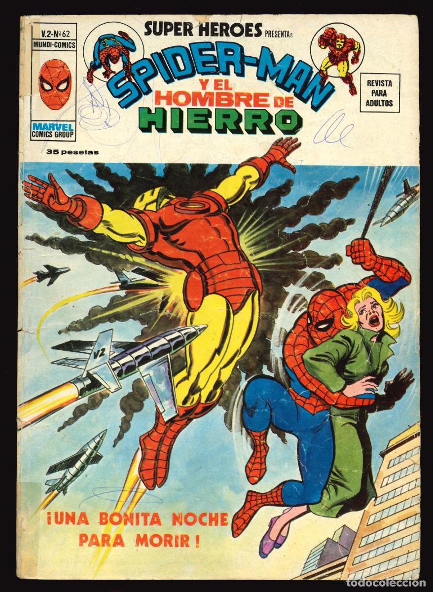 C&oacute;mics: SUPER H&Eacute;ROES (V.2) - EDICIONES V&Eacute;RTICE / N&Uacute;MERO 62 - Foto 1