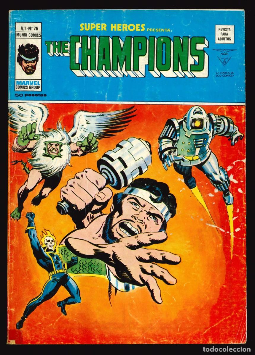 C&oacute;mics: SUPER H&Eacute;ROES (V.2) - EDICIONES V&Eacute;RTICE / N&Uacute;MERO 76 - Foto 1