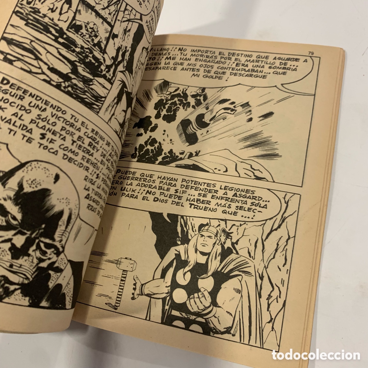 C&oacute;mics: comic thor the mighty thor las llamas de la batalla taco vertice - Foto 3