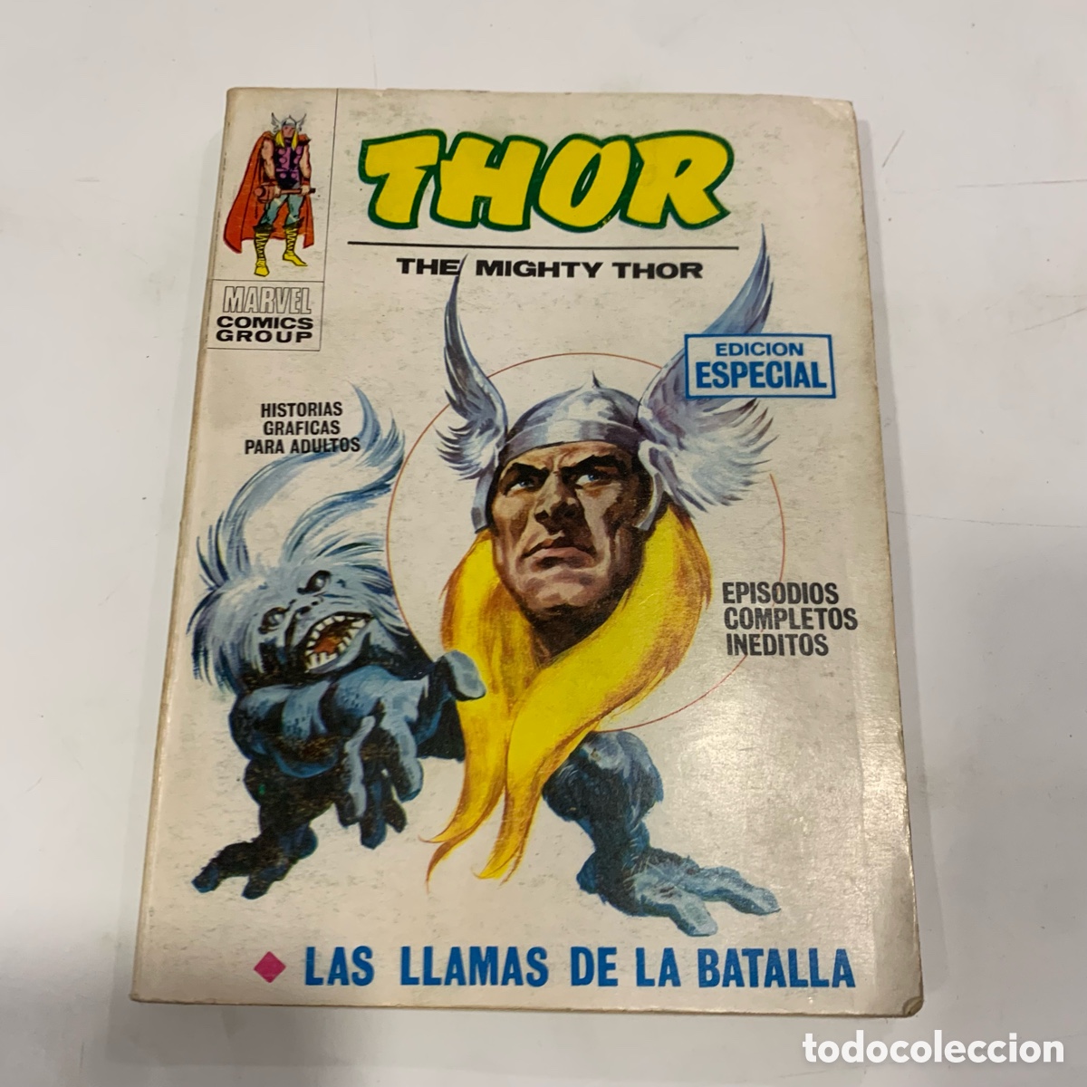 C&oacute;mics: comic thor the mighty thor las llamas de la batalla taco vertice - Foto 1