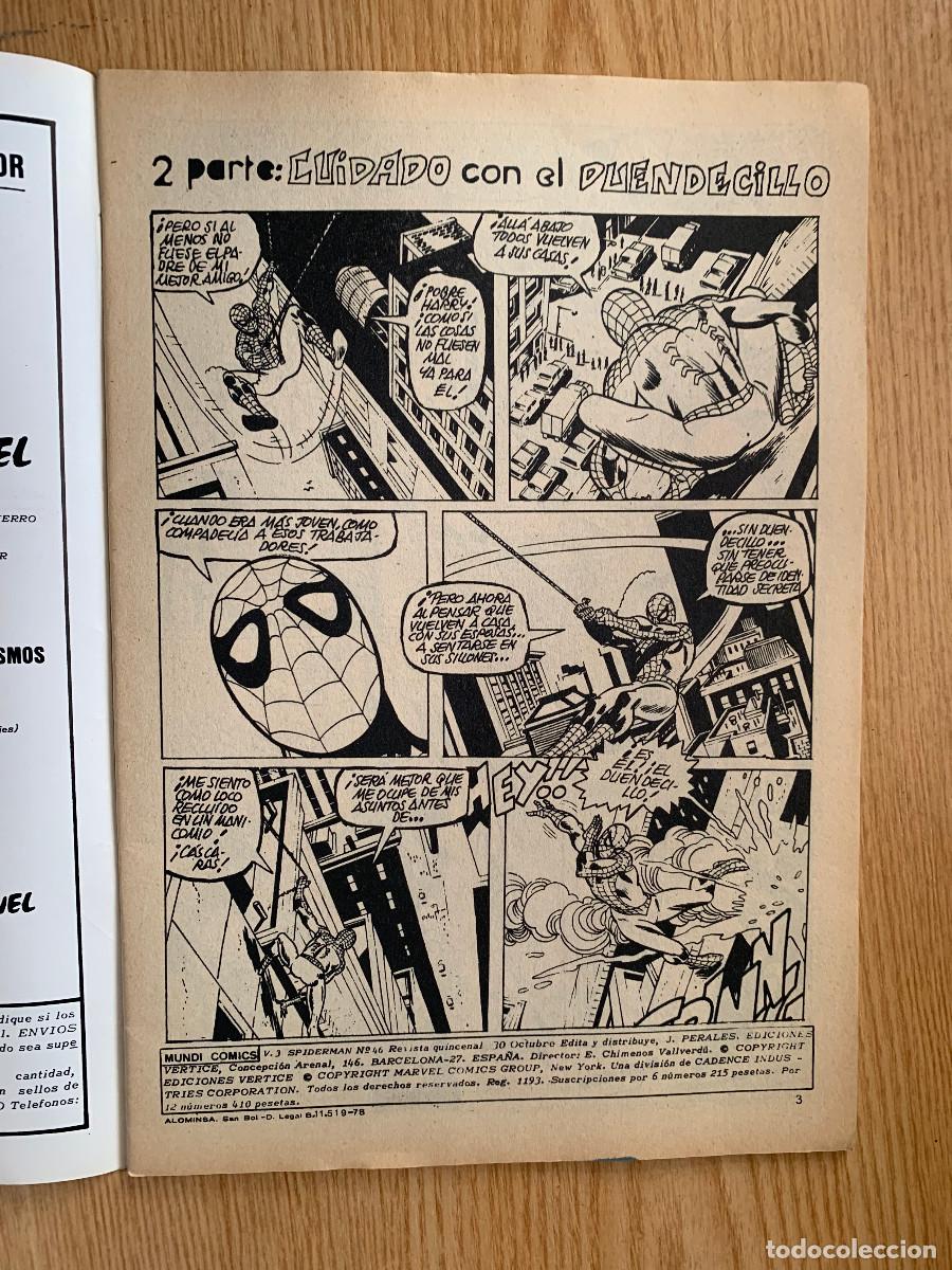 C&oacute;mics: Spiderman Volumen 3 n&ordm; 46 - D4 Excelente Estado - Foto 3