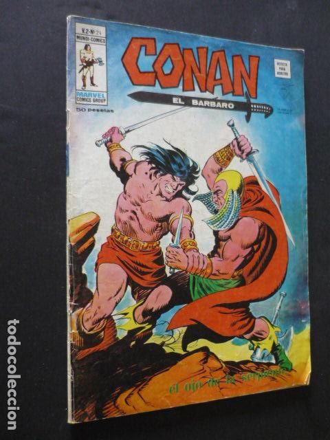 C&oacute;mics: CONAN EL BARBARO N&ordm; 24 EL OJO DE LA SERPIENTE - Foto 1
