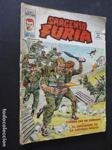 C&oacute;mics: SARGENTO FURIA N&ordm; 22 COMIC VERTICE - Foto 1