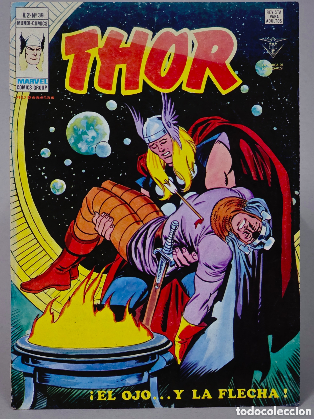 C&oacute;mics: C&Oacute;MIC THOR 39 VOL.2 EL OJO Y LA FLECHA VERTICE MARVEL VOLUMEN BUEN ESTADO - Foto 1