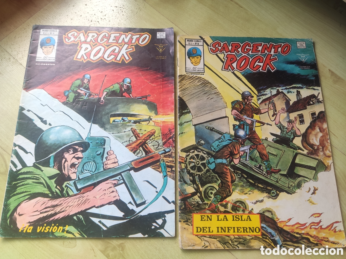 C&oacute;mics: 6 comics sargento rock vertice - Foto 2
