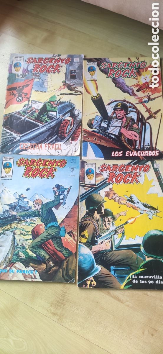 C&oacute;mics: 6 comics sargento rock vertice - Foto 1